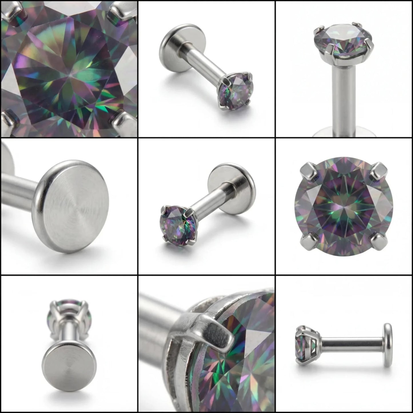 enet nélküli push-fit piercing rögzítési technika bemutatása