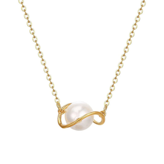Classic Pearl - Minimalista Gyöngy Nyaklánc - Modlab